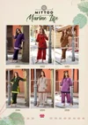 Marine Life By Mittoo Viscose Weaving Thread Work Co Ord Set
